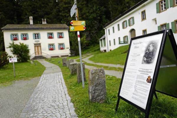 Zilsmarija Šveicē, kur Frīdrihs Nīče pavadīja vasaras 19. gs. 80. gados. 14.08.2020.