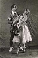 Helēna Tangijeva-Birzniece un Harijs Plūcis Jāņa Mediņa baletā "Mīlas uzvara". 1935. gads.