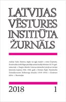 Žurnāls “Latvijas Vēstures Institūta Žurnāls” (2018. gads, Nr. 1).