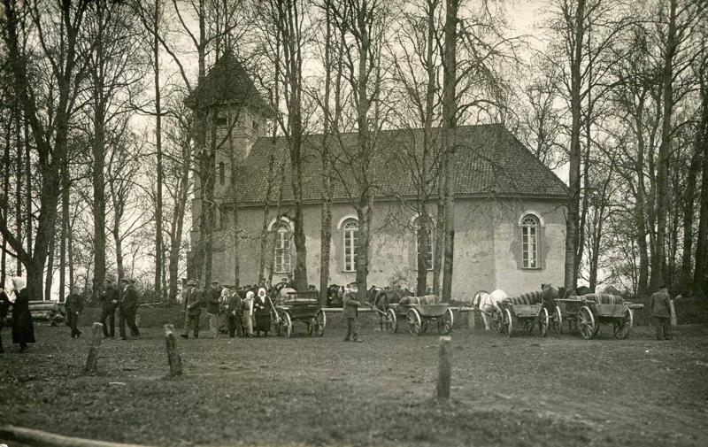 Snēpeles baznīca. 20. gs. pirmās desmitgades.