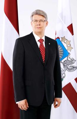 Valdis Zatlers, Latvijas Valsts prezidents (2007–2011).