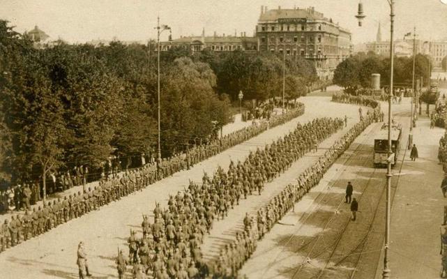 Rīgā ienāk vācu karaspēks. 21.08./03.09.1917.
