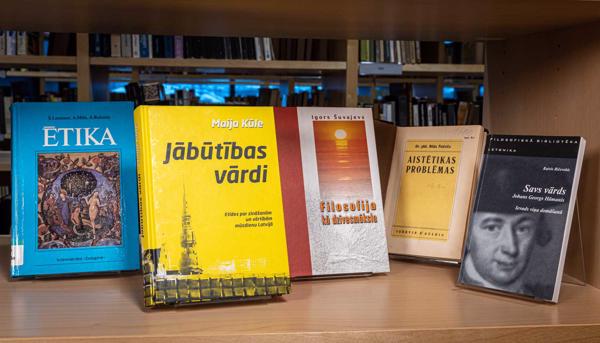 Latvijas filozofu dažādu laiku pētījumu rezultāti - monogrāfijas. Latvijas Nacionālā bibliotēka, 2021. gads.