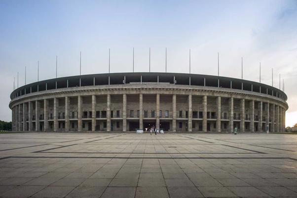 Berlīnes Olimpiskais stadions. 2014. gads.