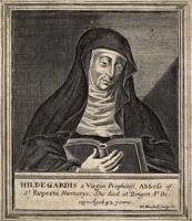 Hildegarde no Bingenes. Gravīra, 17. gs.
