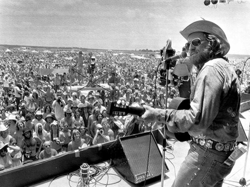 Villijs Nelsons koncertā Teksasā. 1974. gads.