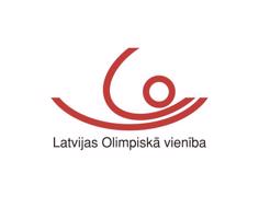 Latvijas Olimpiskās vienības logo.
