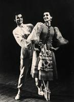 Aleksandrs Lembergs un Janīna Pankrate baletā “Meža dziesma”. Latvijas PSR Valsts operas un baleta teātris, 1963. gads.