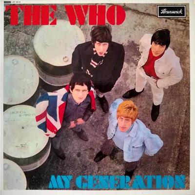  The Who debijas albums My Generation (1965).
