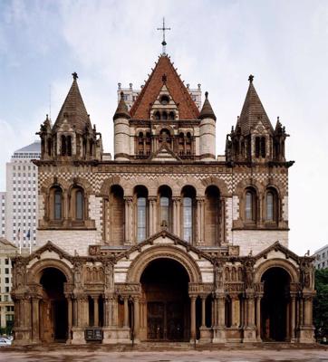 Trīsvienības baznīca Bostonā. 20. gs. 80. gadi.