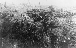 Bojā gājušie britu karavīri kaujās pie Sommas.