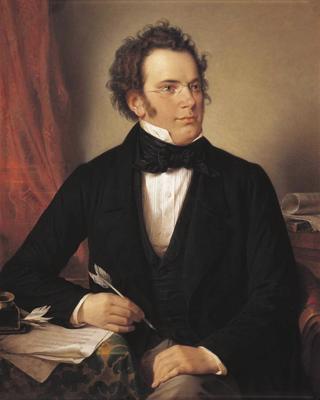 Vilhelms Augusts Rīders (Wilhelm August Rieder). "Francis Šūberts". Vīne, Austrija, 19. gs.
