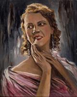 Ludolfs Liberts. "Amandas Rebanes portrets". 1934. gads.