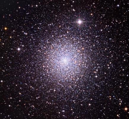 Lodveida zvaigžņu kopa M15 Pegaza zvaigznājā. 2015. gads.