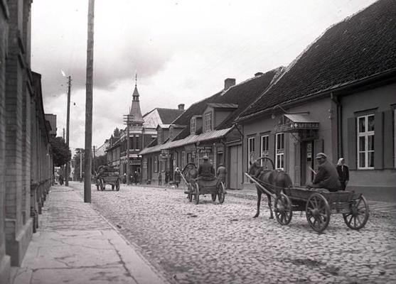 Sudmalu, tagadējā Rīgas, iela Bauskā. 20. gs. 30. gadi.