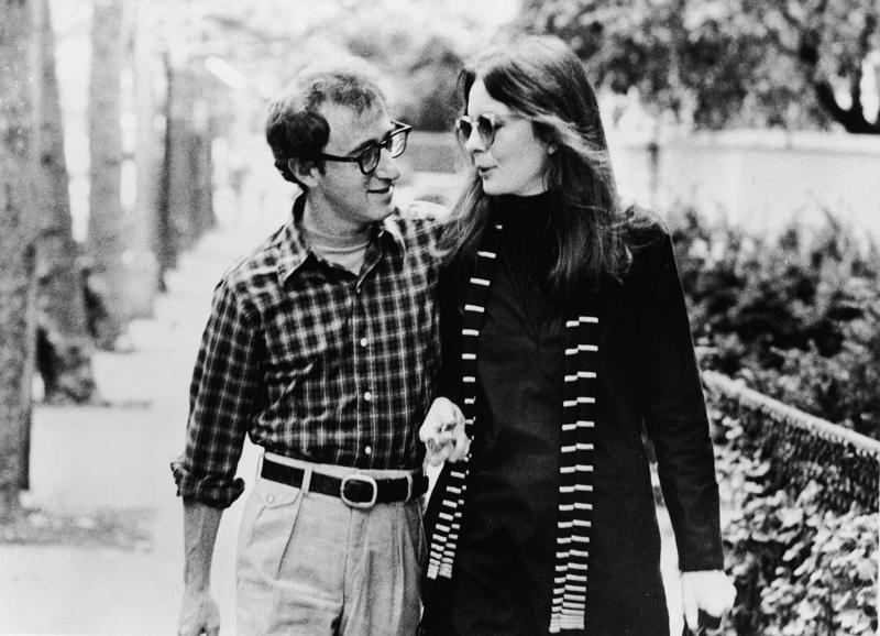 Vudijs Allens un Daiena Kītone filmā "Enija Hola". Ņujorka, 1977. gads.