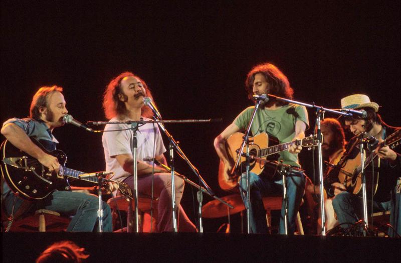 Crosby, Stills, Nash &amp; Young uztājas Vemblija stadionā. Londona, 14.09.1974.
