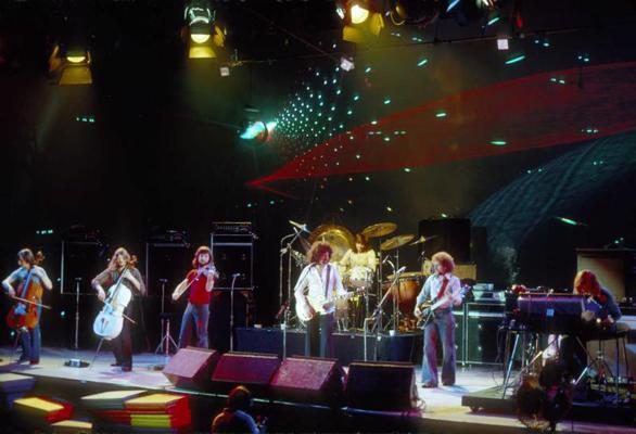 Electric Light Orchestra uzstāšanās Losandželosā. ASV, 08.1977.