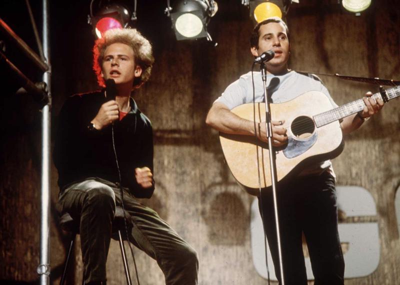 Ārts Garfunkels un Pols Saimons televīzijas šovā Ready, Steady, Go!. Anglija, 08.07.1966.