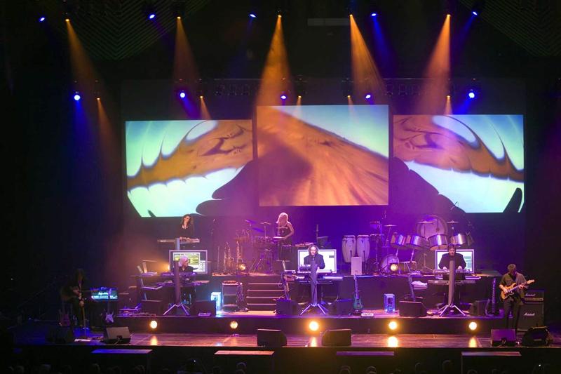 Tangerine Dream koncerts Tempodrom koncertzālē. Berlīne, Vācija, 21.09.2006.