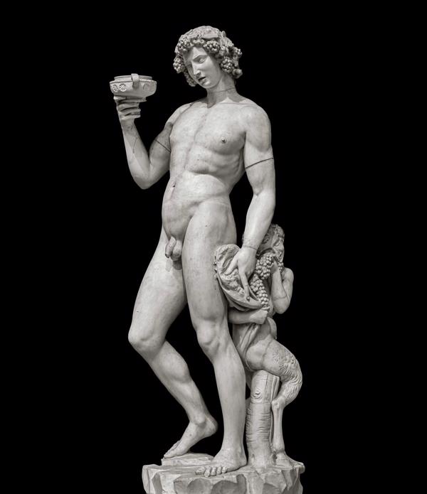 Dionīsa statuja.