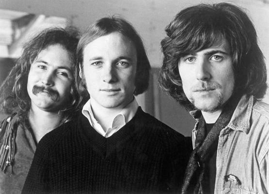 Crosby, Stills &amp; Nash ap 1970. gadu.
