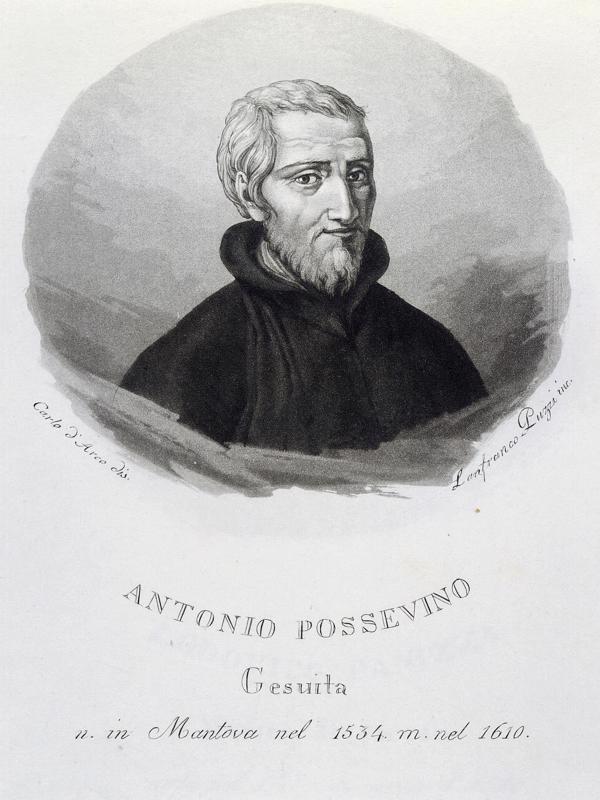 Antonio Posevino. Gravīra, 19. gs.