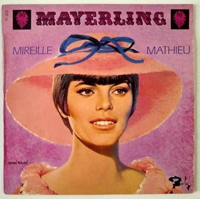 Mireijas Matjē 1968. gada minialbums (EP) ar Fransisa Lē dziesmām Mayerling.