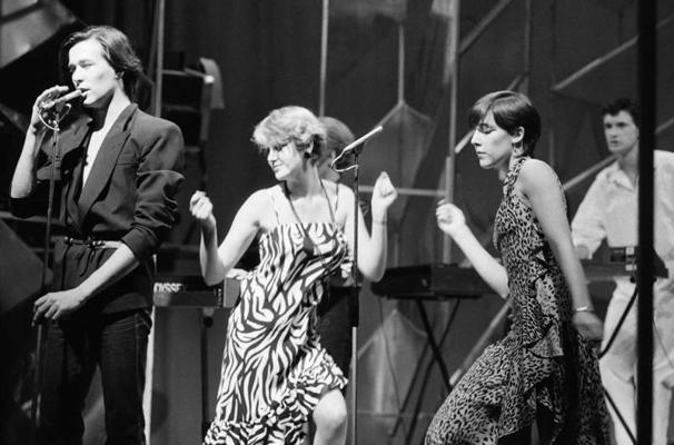 The Human League televīzijas šovā "Top Of The Pops". Londona, 06.08.1981.