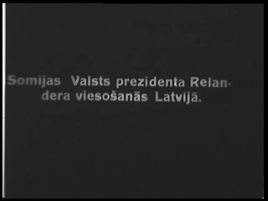 Somijas Valsts prezidenta Lauri Relandera vizīte Latvijā.