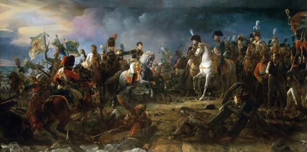 Fransuā Žerārs (François Gérard). "Austerlicas kauja". 02.12.1805.