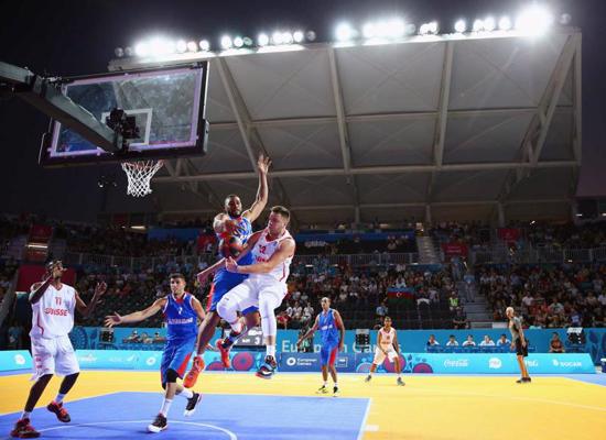 3x3 basketbols Eiropas spēlēs. Baku, Azerbaidžāna. 23.06.2015.