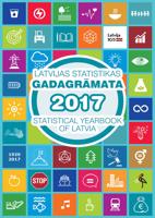CSP sagatavotā “Latvijas statistikas gadagrāmata 2017”, Rīga, CSP, 2018. gads.