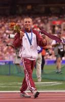 Aigars Fadejevs Sidnejas olimpiskajās spēlēs. 2000. gads.
