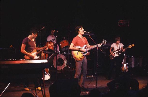 Talking Heads koncerts. Holivuda, ASV, ap 1980. gadu.