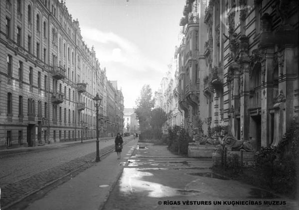 Alberta iela, Rīga. 1939. gads.