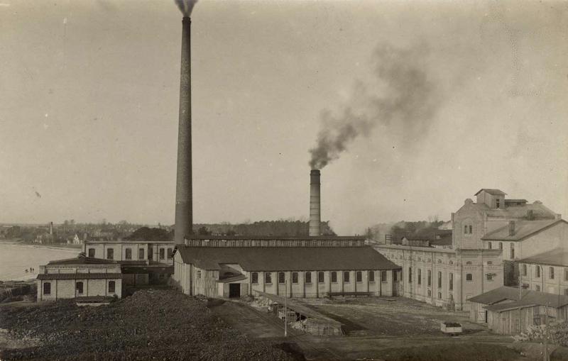 Slokas Celulozes fabrika. Jūrmala, 20. gs. sākums.