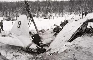 Notriekta padomju bumbvedēja atliekas Somijas dienvidos. 30.11.1939.–13.03.1940.