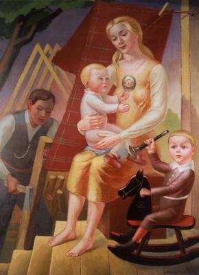 Ansis Cīrulis. "Jaunsaimnieks". 1928. gads.