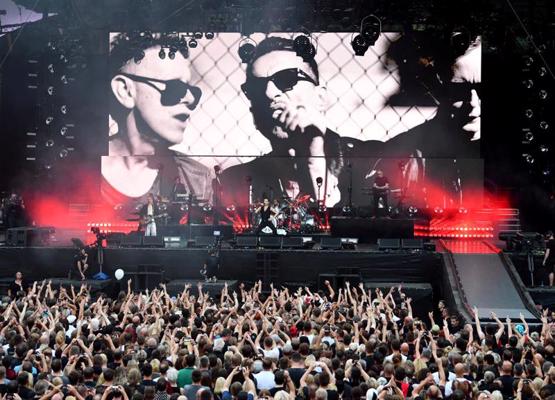 Depeche Mode pasaules turnejas "Global Spirit" noslēdzošais koncerts. Berlīne, Vācija, 23.07.2018.