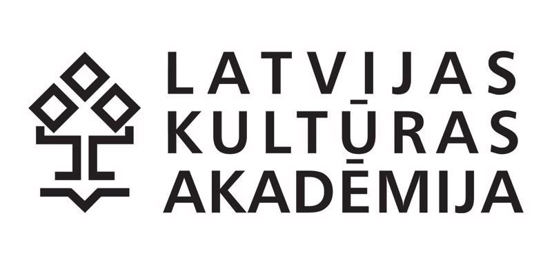 Latvijas Kultūras akadēmijas logo.