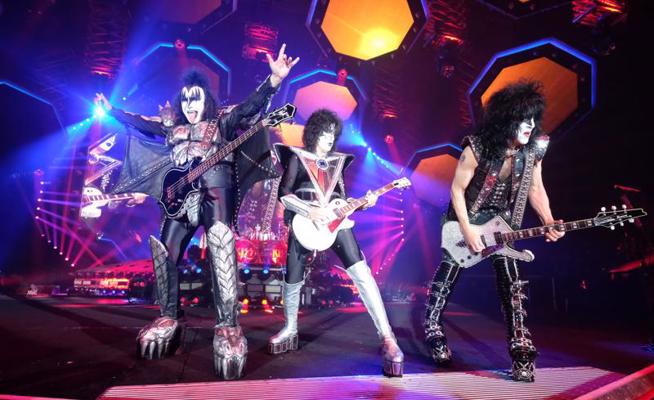 Kiss tūres End of the Road koncertā Leipcigas arēnā. Vācija, 27.05.2019.
