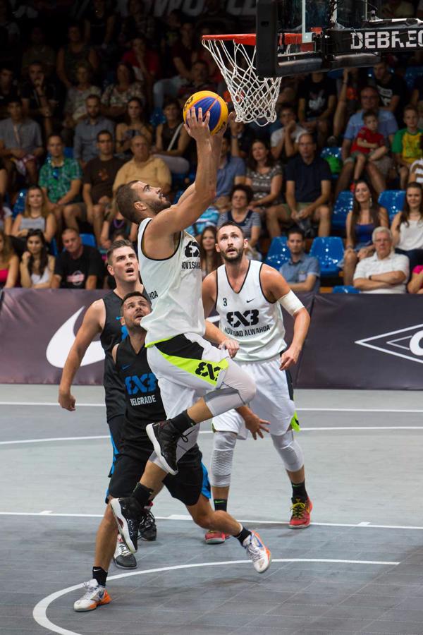 3x3 basketbola Pasaules tūres spēle. Ungārija, Debrecena. 08.09.2016.