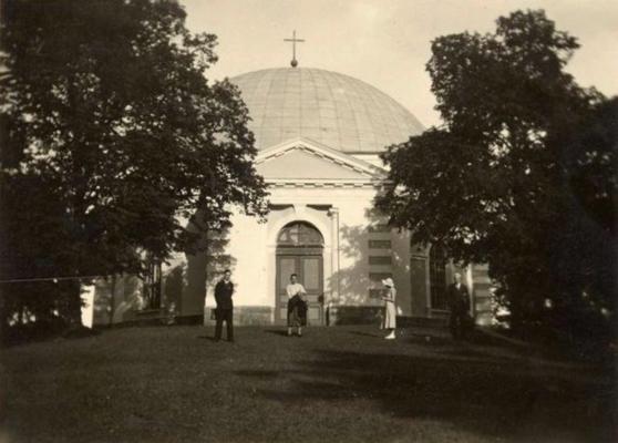 Katlakalna luterāņu baznīca. Ķekavas pagasts, 1934. gads.