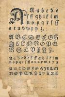 Alfabets Mikaela Agrikolas sastādītajā "ABC grāmatā" (Abc-kiria). 1543. gads.