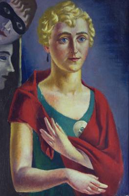 Ansis Cīrulis. "Paulas Baltābolas portrets". 1924. gads.