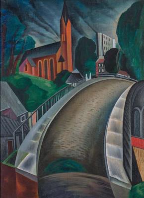 Ludolfs Liberts. "Tilts Torņakalnā", 1921. gads.