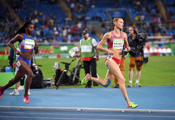 Laura Ikauniece-Admidiņa Riodežaneiro olimpiskajās spēlēs. 2016. gads.