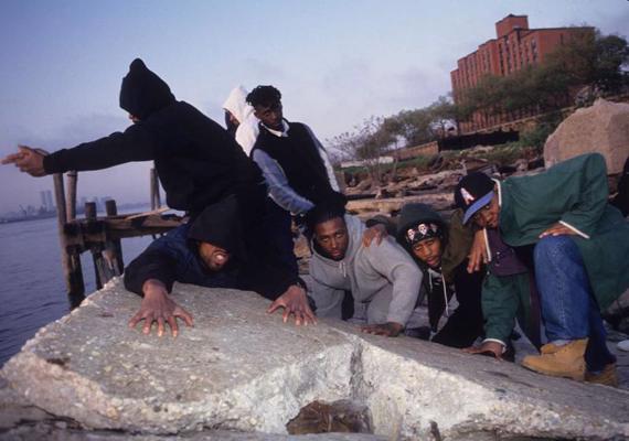 Grupa Wu-Tang Clan. Ņujorka, 1993. gads.