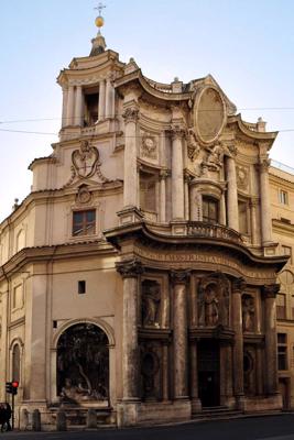 Romas Sv. Kārļa baznīca pie Četrām strūklakām. 2010. gads.